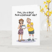 Funny Milestone 60. Geburtstag Karte (Gelbe Blume)