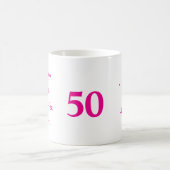 Funny Milestone Geburtstagsgeschenk, Custom Age, Kaffeetasse (Mittel)