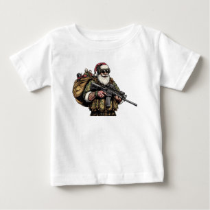 Funny Military/Christmas Santa Baby T-shirt