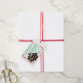 Funny Military/Christmas Santa Geschenkanhänger (Mit Garn)