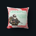 Funny Military/Christmas Santa Kissen<br><div class="desc">Versag nie</div>