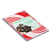 Funny Military/Christmas Santa Notizblock (Rechte Seite)