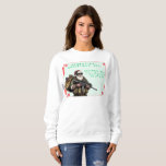 Funny Military/Christmas Santa Sweatshirt<br><div class="desc">Versag nie</div>