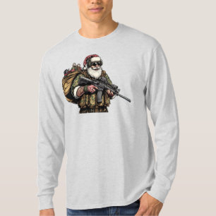 Funny Military/Christmas Santa T-Shirt