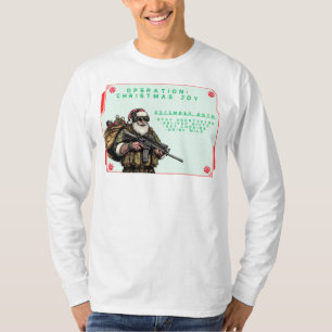 Funny Military/Christmas Santa T-Shirt