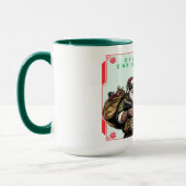 Funny Military Christmas/Santa Tasse (Links)
