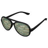 Funny Military Targeflage Armee Camouflage Party S Sonnenbrille (Schrägansicht)