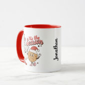 Funny Milk und Cookie Weihnachten Tasse (Vorderseite Links)