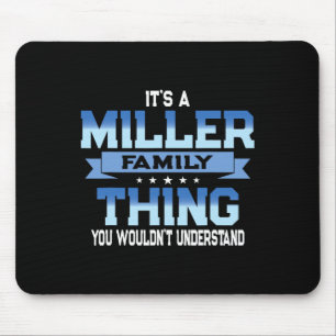 Funny Miller Family Wiedersehen T-Shirt Matching V Mousepad