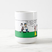Funny Mime Neighbor Kaffeetasse (Mittel)