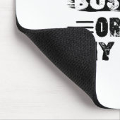 Funny Mind Ihr Geschäft oder zahlen meine Rechnung Mousepad (Ecke)