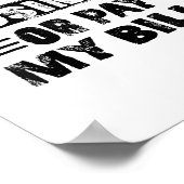 Funny Mind Ihr Geschäft oder zahlen meine Rechnung Poster (Ecke)