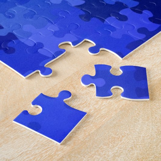 Funny Mind Teaser Puzzle ein Puzzle / Blau (Seite)