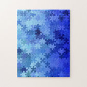 Funny Mind Teaser Puzzle ein Puzzle / Blau (Vertikal)