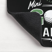 Funny Mini Golf Miniature Golfing Champion Golfer  Mousepad (Ecke)