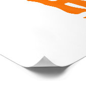 Funny Miniature Schnauzer Dog Halloween Happy Howl Poster (Ecke)