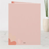 Funny Minimalist Retro Pop Valentine's Day Karte (Rückseite)