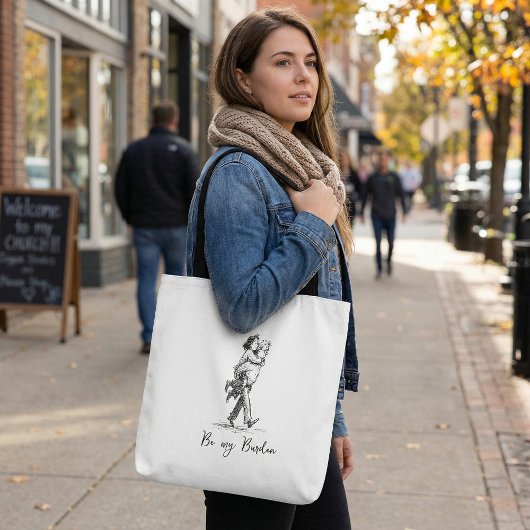 Funny  minimalist simple make it diy  tasche