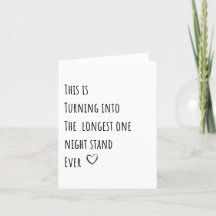 Funny Minimalistisch Valentinstag Card