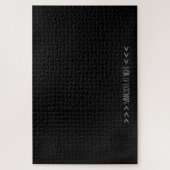 Funny Minnesota am Abend schwieriges schwarzes Puz Puzzle (Vertikal)