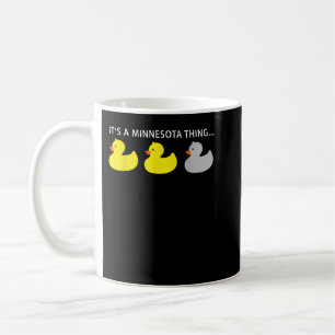 Funny Minnesota Duck Duck Gray Duck Kaffeetasse