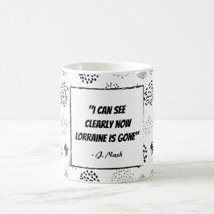 Funny mishear Texte 80er Style Kaffeetasse