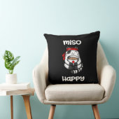Funny Miso Happy Cat Sushi Pet Lover Kissen (Stuhl )
