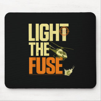 Funny Mission - Licht der Sicherung unmöglich Mousepad