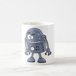 Funny Mit Augen Robot Kaffeetasse
