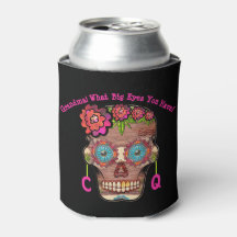 Funny Mit Monogramm Sugar Skull