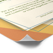 Funny Mitarbeiter Award chaotischer Schreibtischer Poster (Ecke)