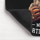 Funny Mixed Martial Arts Boar Thai Boxkäfig Kämpfe Mousepad (Ecke)