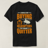 Funny Model RC Hubschrauber Chopper Pilotgeschenk T-Shirt (Design vorne)
