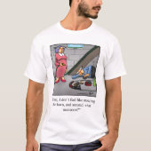 Funny Model Train Spaß Tee Shirt (Vorderseite)