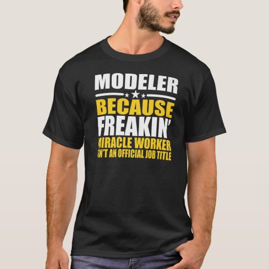 Funny Modeler Miracle Worker Premium T-Shirt (Vorderseite)