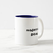 Funny Moderat begabt Zweifarbige Tasse (VorderseiteRechts)
