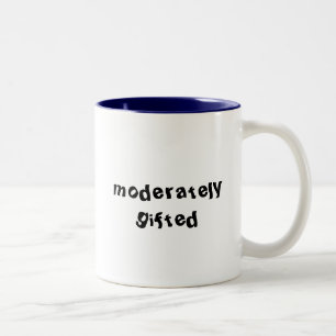 Funny Moderat begabt Zweifarbige Tasse