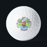 Funny Modern Foto Name Ich bin verloren Golfball<br><div class="desc">Es ist lustig,  dass ich Golfbälle verloren habe. Fügen Sie ein Foto und einen Namen,  um diese Geschenke noch besser zu machen! Moderne Typografie sagt,  ich bin verloren - Finde diesen Typ mit lustigen Pfeilen zeigen auf das Bild. Sehen Sie sich weitere Ideen für Golfgeschenke in unserem Shop an.</div>
