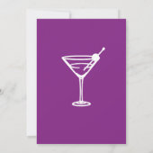 Funny Modern Sip I'm Fifty Woman's 40th Birthday Einladung (Rückseite)