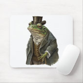 Funny Modern Smart Frosch Boss in Krawatte Coat &  Mousepad (Mit Mouse)
