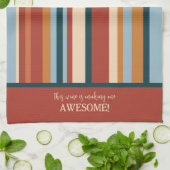 Funny Modern Strike Custom Wine Zitat Geschirrtuch (Gefaltet)