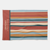 Funny Modern Strike Custom Wine Zitat Geschirrtuch (Horizontal)