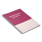 Funny Modern Swing Journal Pink Notizblock (Rechte Seite)