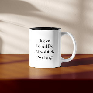 Funny Modern Two-Tone-Kaffee-Tasse Zweifarbige Tasse