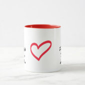 Funny Modern Undankbar Kindermütter Tag Liebe Tasse (Zentrum)