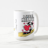 Funny & Modern Valentinstag für Ihn & sie Kaffeetasse (VorderseiteRechts)