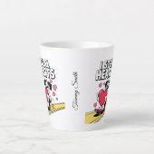 Funny & Modern Valentinstag für Ihn & sie Milchtasse (Vorderseite)