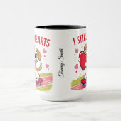 Funny & Modern Valentinstag für Ihn & sie Tasse (Zentrum)