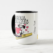 Funny & Modern Valentinstag für Ihn & sie Tasse (Vorderseite Links)