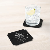 Funny moderne Getränke Hochzeit retten das Datum Untersetzer (Vor Ort)